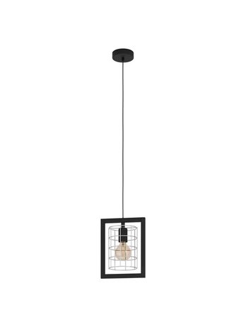 EGLO JUBILY PENDANT E27 BLACK/WHITE