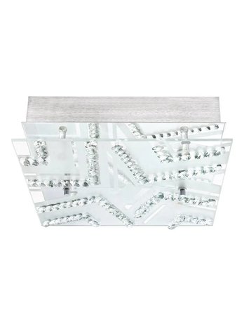 EGLO VERDESCA PLAFOND SATIN/CLAD/CRYSTAL