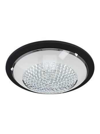EGLO ACOLLA 1 CEILING Ø370 BLACK/WHITE/CLEAR