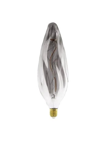 EGLO E27 CF117 4W 100LM 2000K DIM. SMOKE