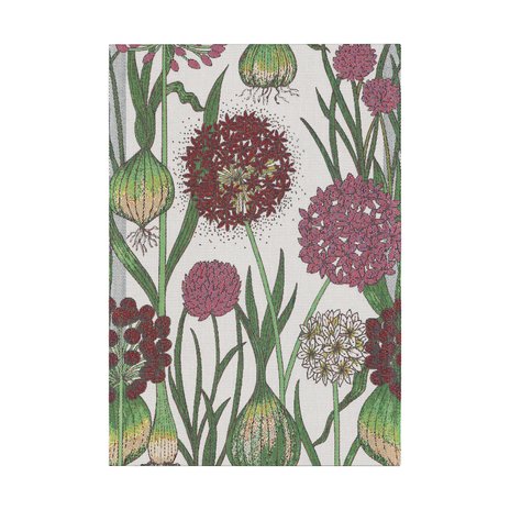 Allium Keittiöpyyhe 35x50 cm Liila
