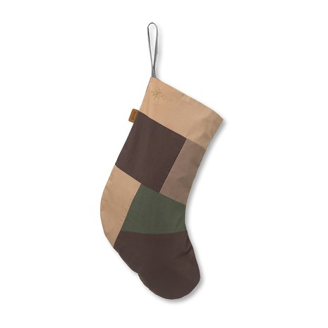 Ferm Living Patchwork joulusukka multi