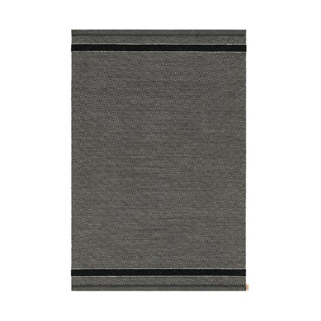 Kasthall Goose Eye Anniversary matto Musta sametti, 240x350 cm