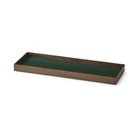 Gejst Frame tarjotin small 11,1x32,4 cm Savutammi-vihreä