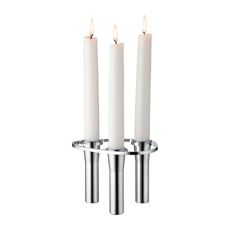 Lind DNA Lind CURVE Base Candlestick Composable, Chrome