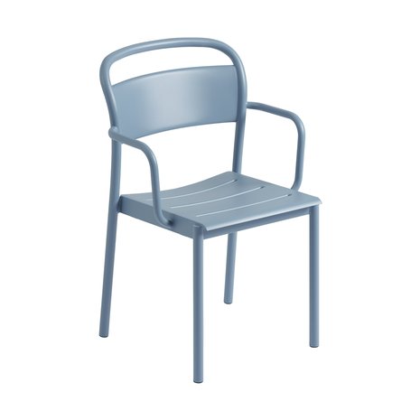 Muuto Linear Steel, tuoli käsinojilla