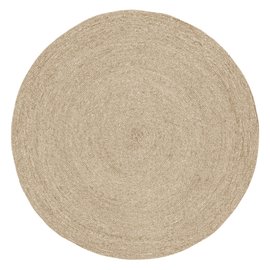 Dixie Ella Rug 125 cm, White/Natural