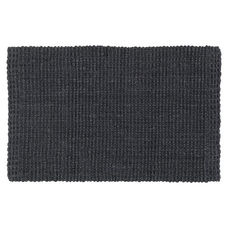 Dixie Jute ovimatto thunder blue 60x90 cm