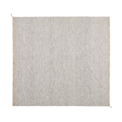 Muuto Ply matto 240x240 cm Black-white