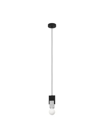 EGLO LOBATIA PENDANT E27 BLACK/GREY