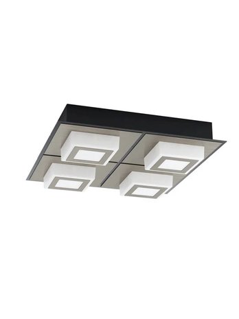 EGLO MASIANO 1 WALL/CEILING 4L BLACK/SATIN