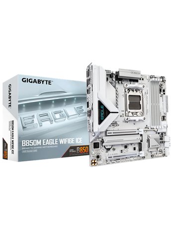 GIGABYTE B850M EAGLE WIFI6E ICE Emolevy - AMD B850 - AMD AM5 socket - DDR5 RAM - Micro-ATX – kuva 3/8
