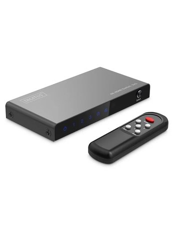 DIGITUS DS-55331 - video/audio switch - 4K - 3 x 1