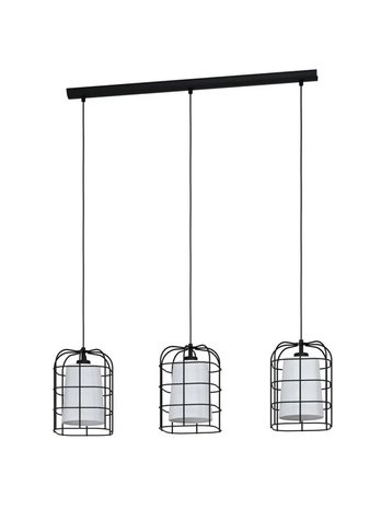 EGLO BITTAMS LONG TABLE 3XE27 BLACK