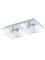 EGLO VICARO CEILING 2X180LM CHROME – kuva 2