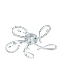 Eglo 97487 - Kiinteä LED-kristallikruunu VALLEMARE 5xLED/6,6W/230V