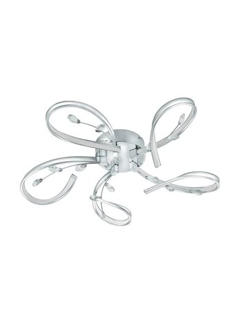 Eglo 97487 - Kiinteä LED-kristallikruunu VALLEMARE 5xLED/6,6W/230V