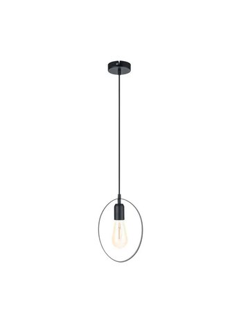 EGLO BEDINGTON PENDANT OVAL BLACK