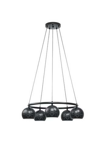 EGLO CANTALLOPS PENDANT E14 5L Ø690 BLACK