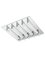 EGLO VELARDE CEILING 5X550LM 370X370 CHROME – kuva 1