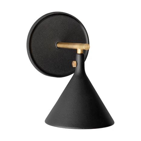 Audo Copenhagen - Cast Sconce Seinävalaisin IP44 Musta
