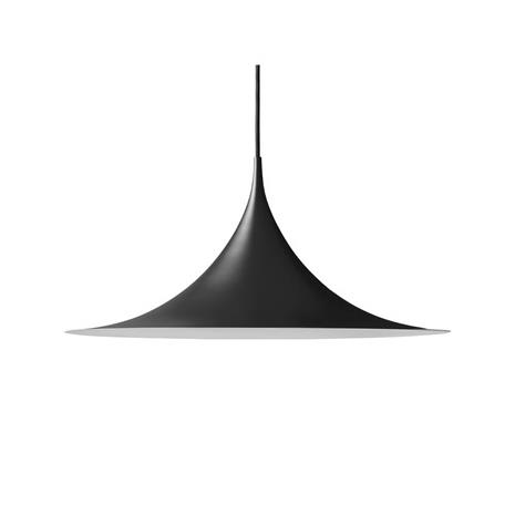 Gubi Semi Pendant ä˜90 cm, Black Semi-matte