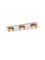 EGLO TORANO CEILING 3X510LM DAMPINGB. CHROME/GOLD – kuva 2