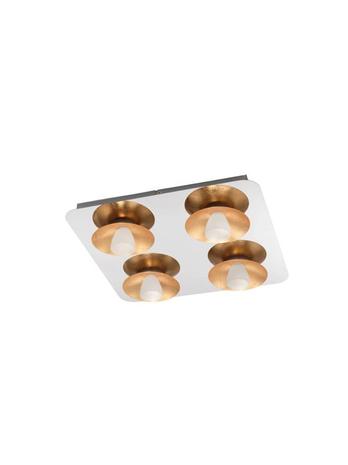EGLO TORANO CEILING 4X510LM DAMPERB. CHROME/GOLD