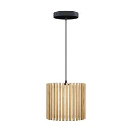 Umage Komorebi riippuvalaisin medium Circle oak-musta