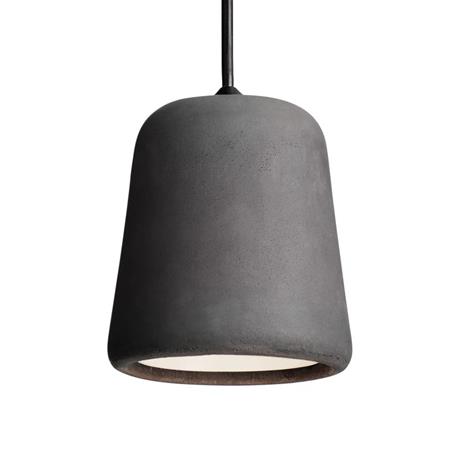 Material Riippuvalaisin Dark Grey Concrete - New Works