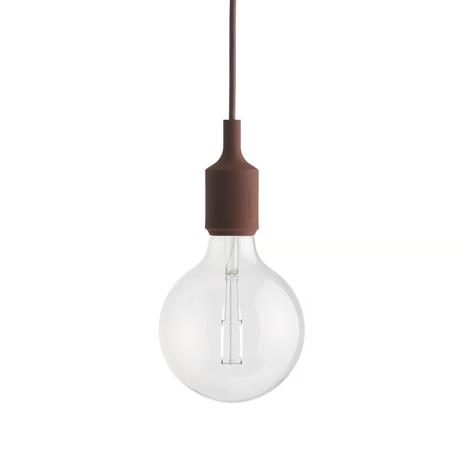 Muuto E27 riippuvalaisin Deep red – kuva 5/8