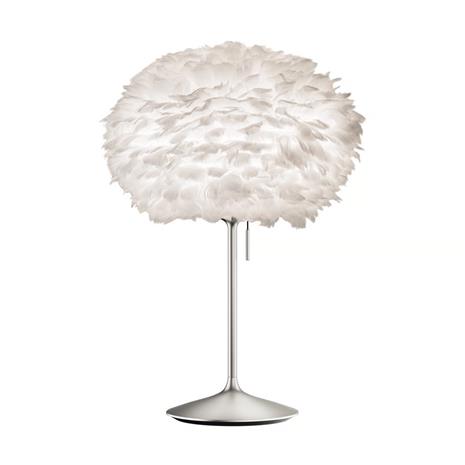Umage Eos pöytälamppu medium Valkoinen harjattu teräs