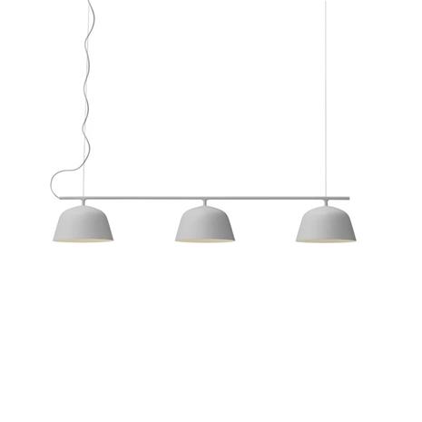 Muuto Ambit Rail -kattolamppu harmaa