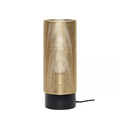 Hübsch - Edge Pöytävalaisin Brass/Black