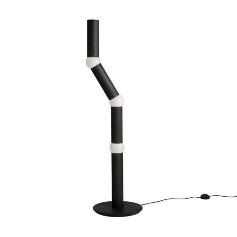 Oblure Lightbone lattiavalaisin 124,3 cm Black oak – kuva 3/5