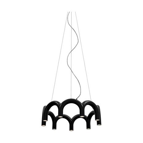 Oblure Arch circle valaisin ä˜76 cm Musta