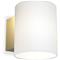Herstal - Evoke Seinävalaisin IP44 Small Satin Brass/Opaali – kuva 4