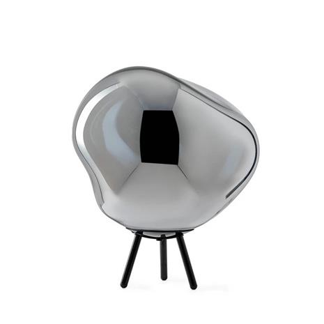 Tom Dixon - Melt Portable Lattiavalaisin/Riippuvalaisin Silver Black
