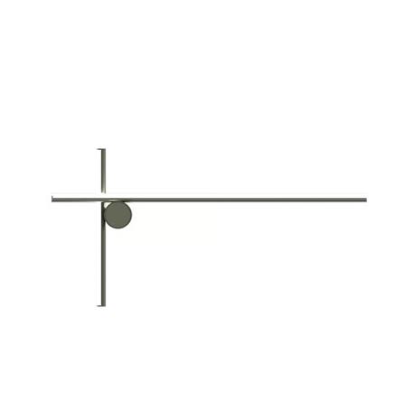 Flos Coordinates W2 Wall Lamp, Argent Moon