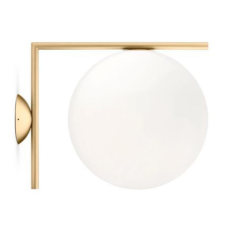 Flos IC Lights C/W2 Katto/Seinävalaisin, Messinki