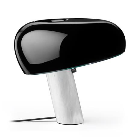 Flos Snoopy Pöytävalaisin Musta/Marmori