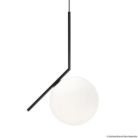 Flos IC Lights S2 Kattovalaisin, Musta