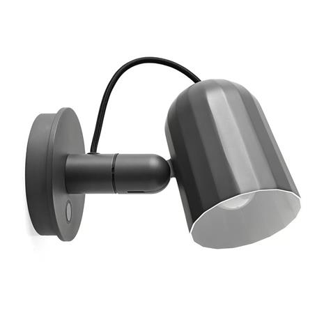 Noc Button Seinävalaisin Dark grey - HAY – kuva 7/8