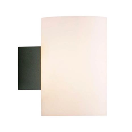 Herstal - Evoke Seinävalaisin IP44 Large Anthracite/Opaali