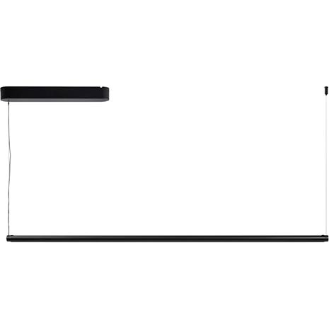 HAY Factor Linear Suspension Kattolamppu 1500 Diffused Soft black