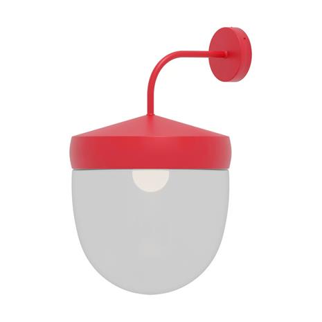 Noon Pan seinävalaisin kirkas 30 cm Punainen – kuva 2/4