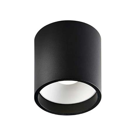 Light-Point Solo Round spotlight Black/white, 3000 kelviniä