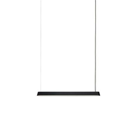 Muuto Linear riippuvalaisin Black, 87,2 cm