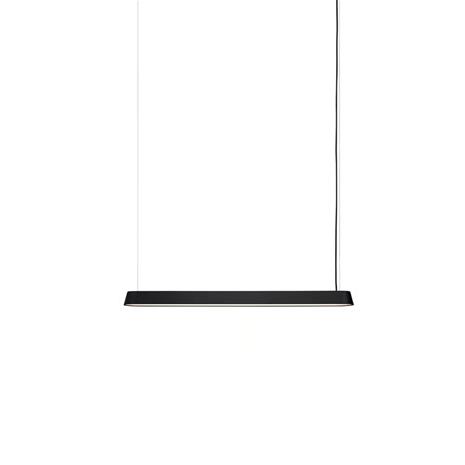 Muuto Linear riippuvalaisin Black, 87,2 cm