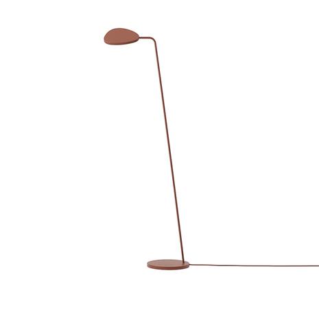 Muuto Leaf lattiavalaisin Copper brown